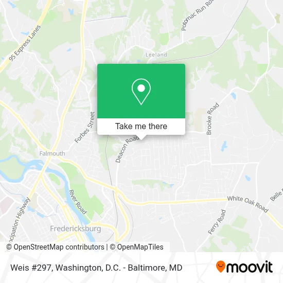 Weis #297 map
