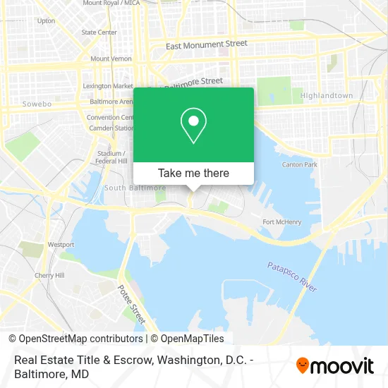 Real Estate Title & Escrow map