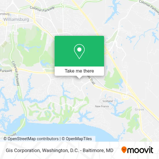 Gis Corporation map