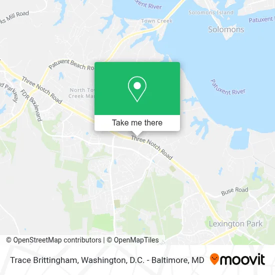 Trace Brittingham map