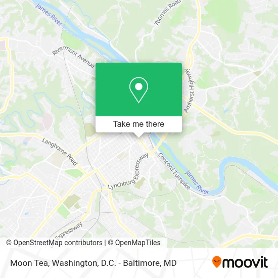 Moon Tea map