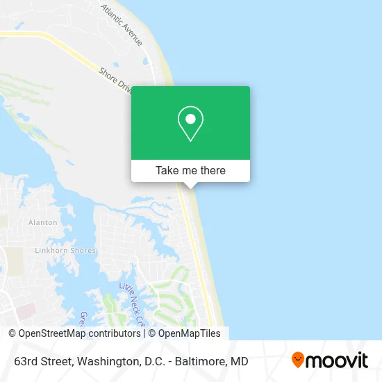 63rd St map