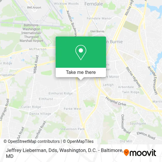Jeffrey Lieberman, Dds map