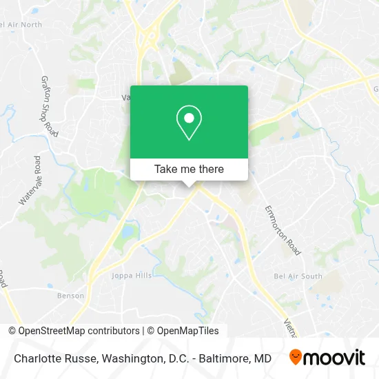 Charlotte Russe map