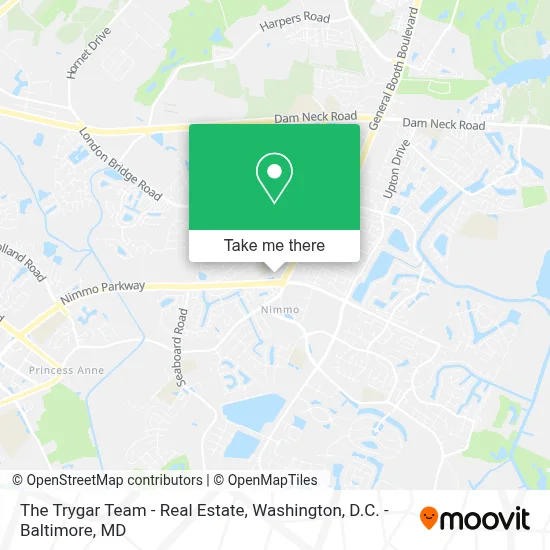 The Trygar Team - Real Estate map