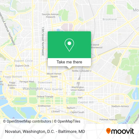 Novalun map