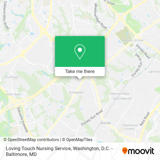 Loving Touch Nursing Service map