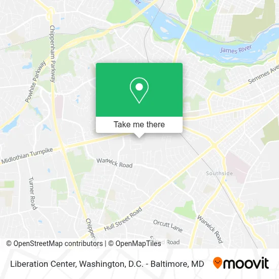 Liberation Center map