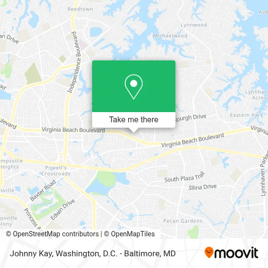 Johnny Kay map