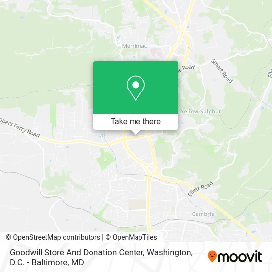 Goodwill Store And Donation Center map