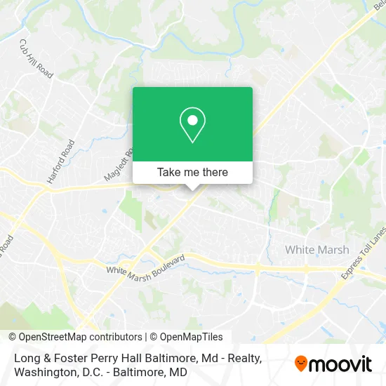 Long & Foster Perry Hall Baltimore, Md - Realty map