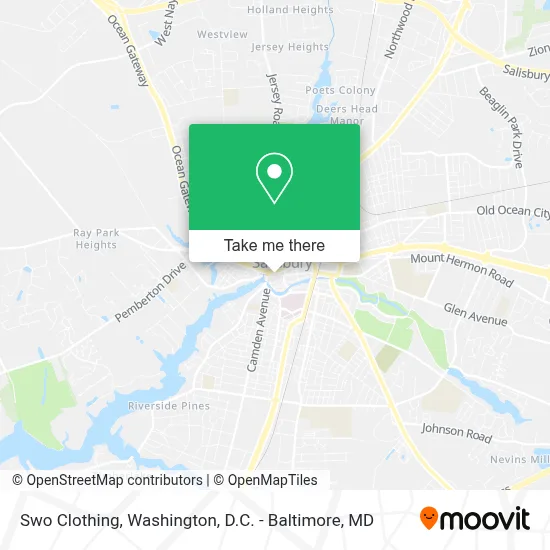 Swo Clothing map