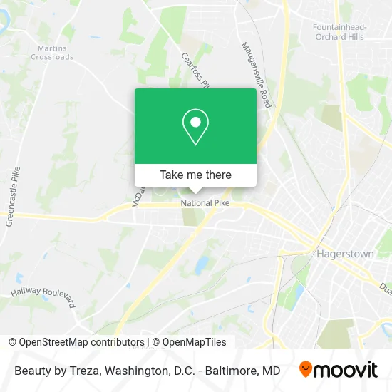 Beauty by Treza map