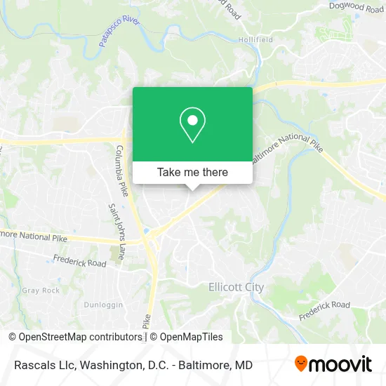 Rascals Llc map