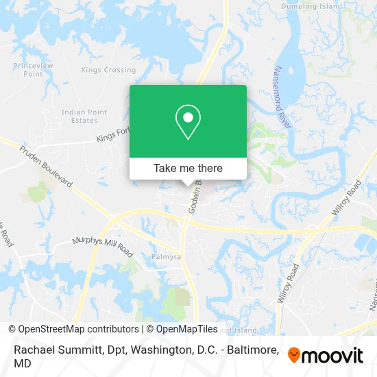 Rachael Summitt, Dpt map