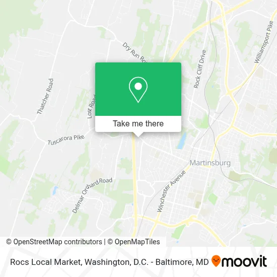 Rocs Local Market map