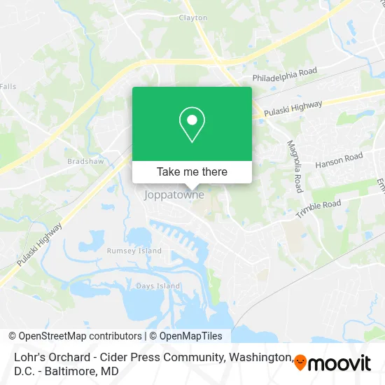 Lohr's Orchard - Cider Press Community map