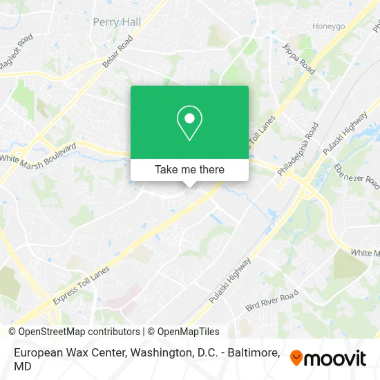 European Wax Center map