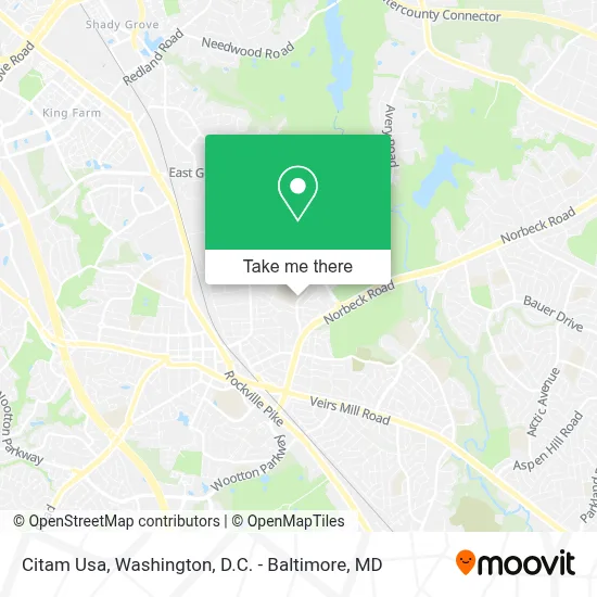 Citam Usa map