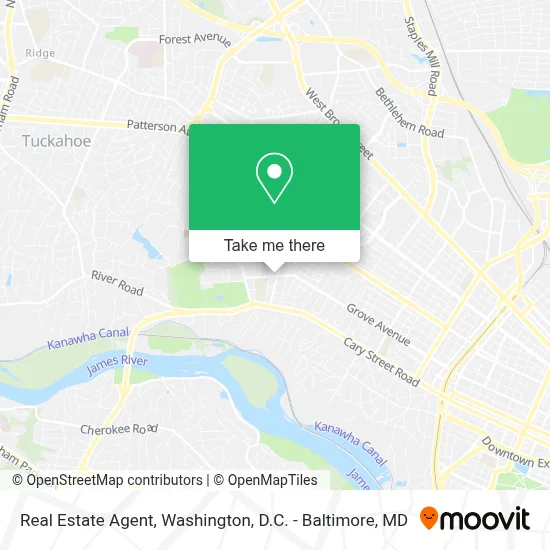 Real Estate Agent map