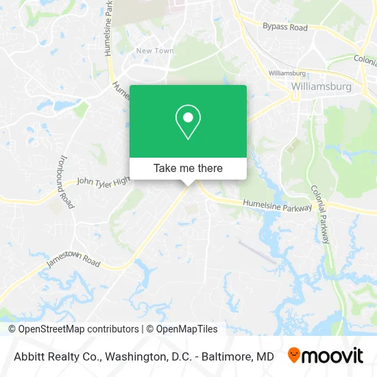 Abbitt Realty Co. map
