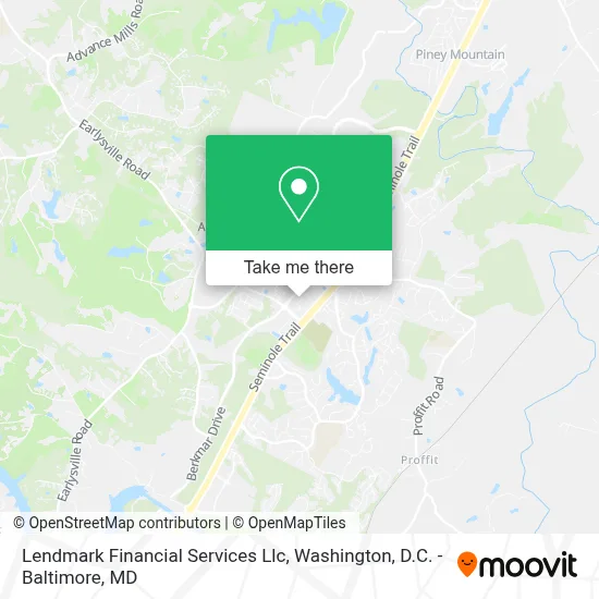 Lendmark Financial Services Llc map