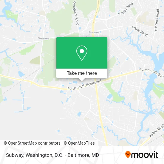 Subway map