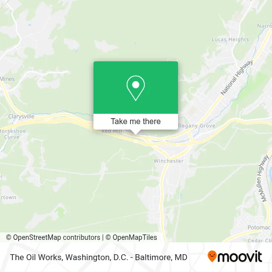 The Oil Works map
