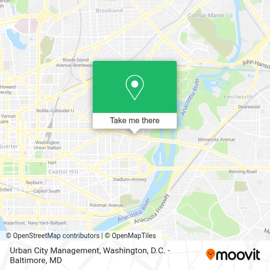 Urban City Management map