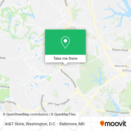 At&T Store map