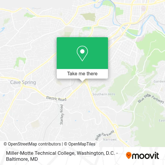 Miller-Motte Technical College map