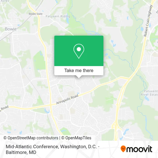 Mid-Atlantic Conference map