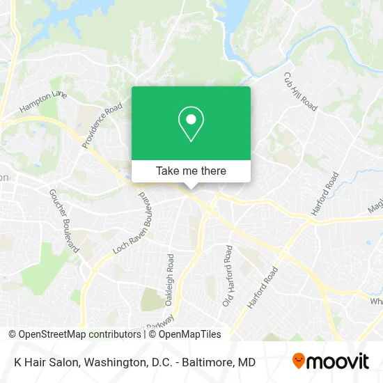 K Hair Salon map