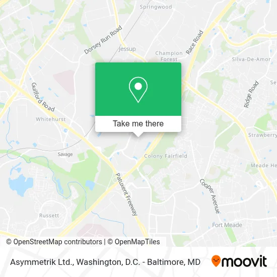 Asymmetrik Ltd. map
