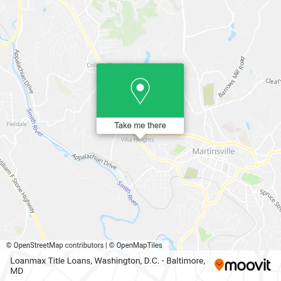 Loanmax Title Loans map