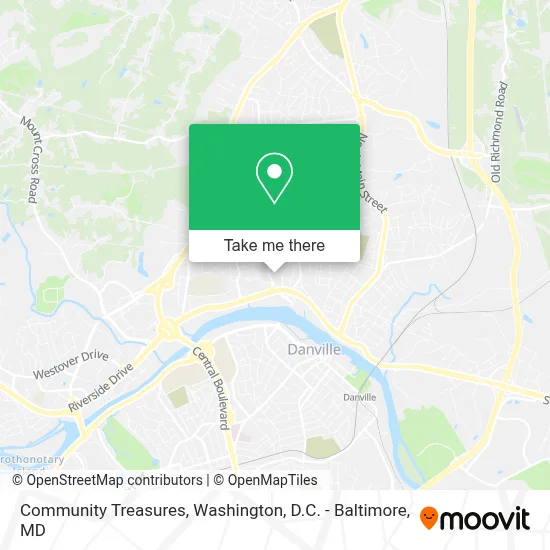 Community Treasures map