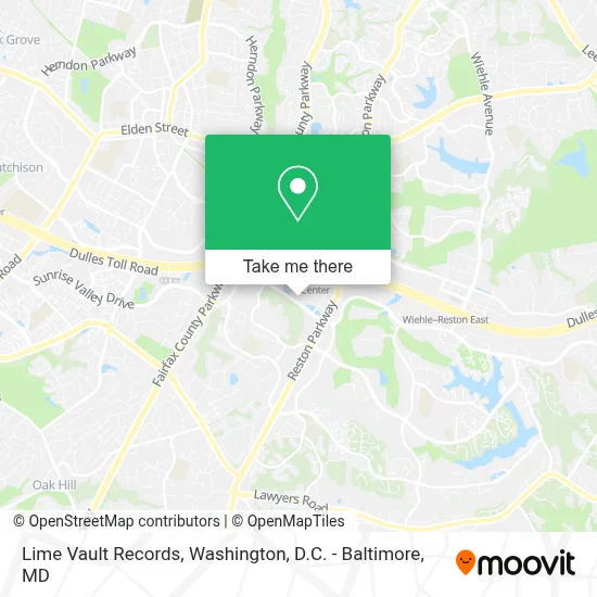 Lime Vault Records map