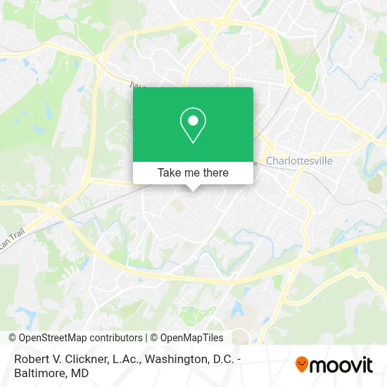 Robert V. Clickner, L.Ac. map