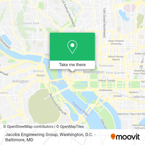 Jacobs Engineering Group map