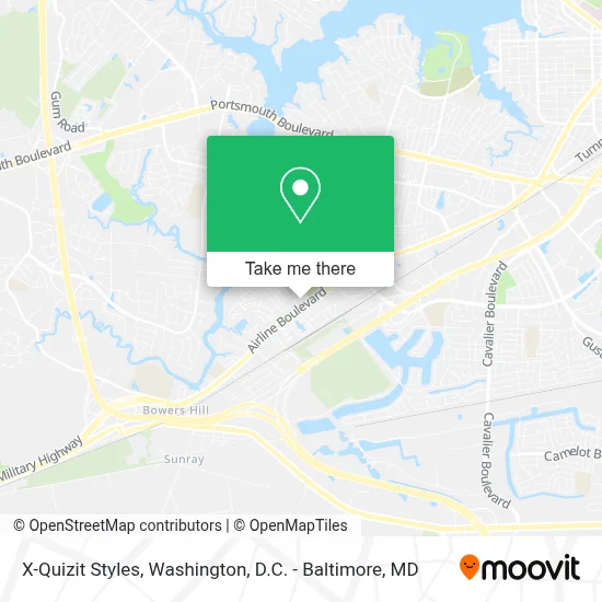 X-Quizit Styles map
