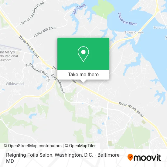 Reigning Foils Salon map