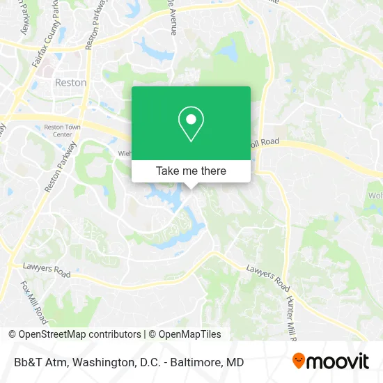 Bb&T Atm map