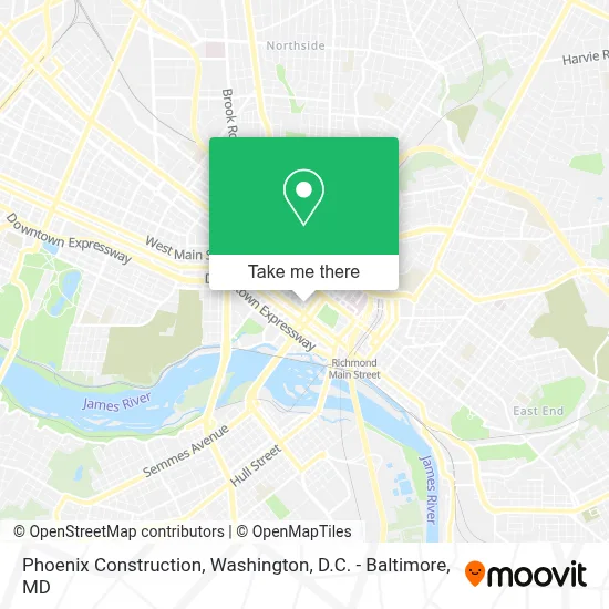 Phoenix Construction map