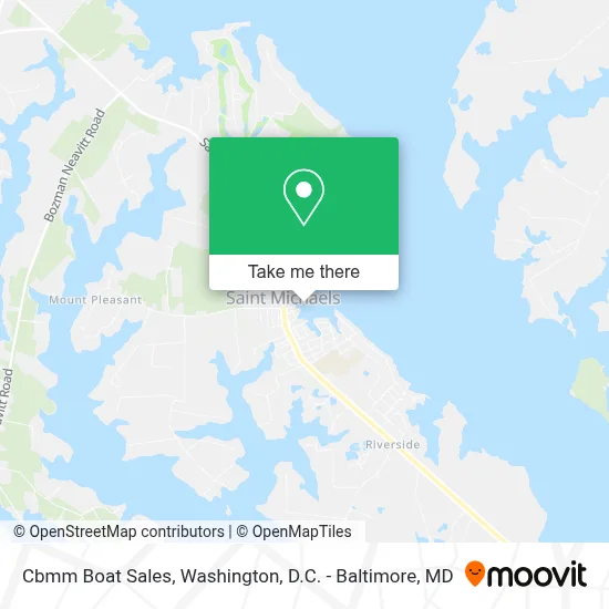 Cbmm Boat Sales map