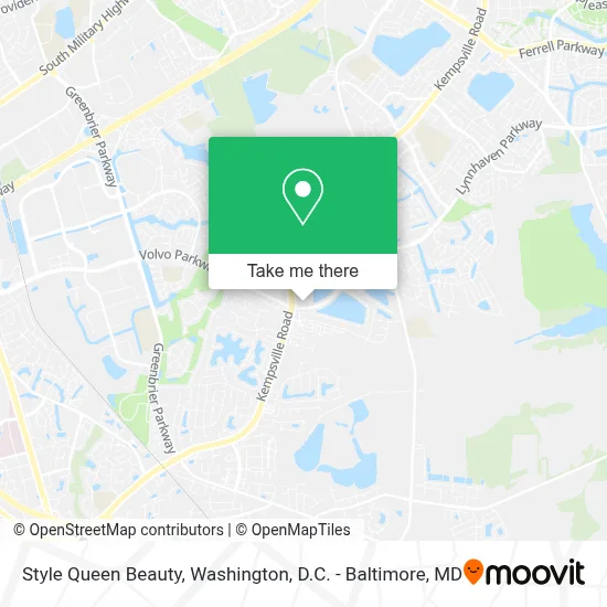 Style Queen Beauty map