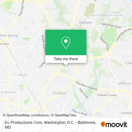 Dc Productions Com map