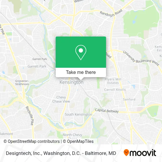 Designtech, Inc. map