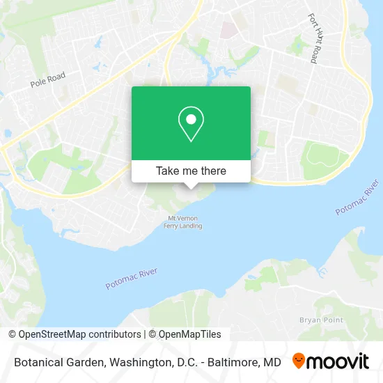 Botanical Garden map