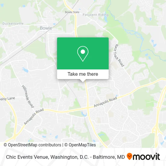 Chic Events Venue map
