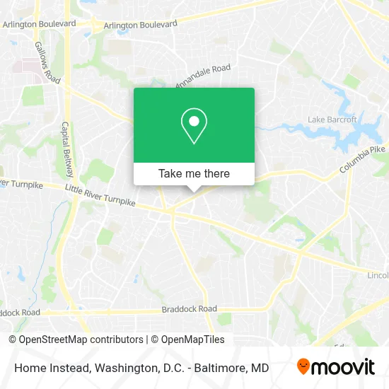 Home Instead map